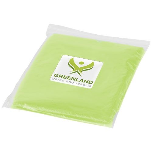 PF100429-5Ziva Einweg Regenponcho mit Huelle_ limone