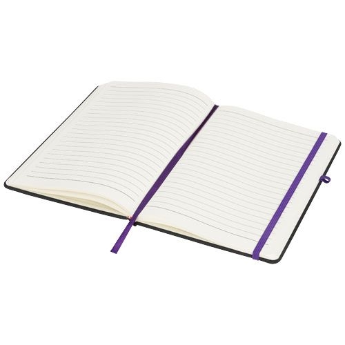 PF210208-4Noir A5 Notizbuch_ schwarz_lila