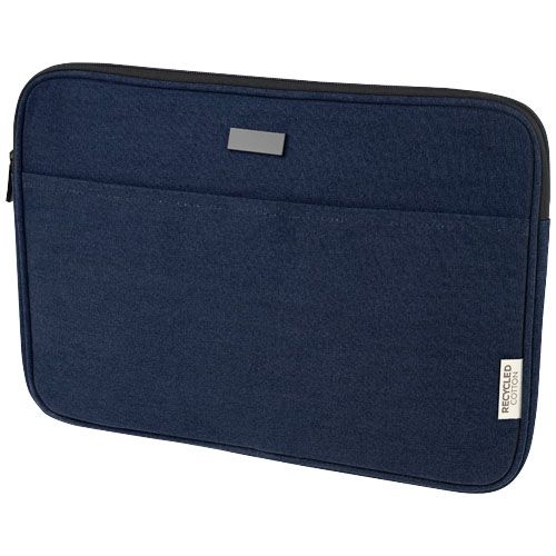 PF120680-1Joey 14_ Laptophuelle aus GRS recyceltem Canvas 2 L_ navy