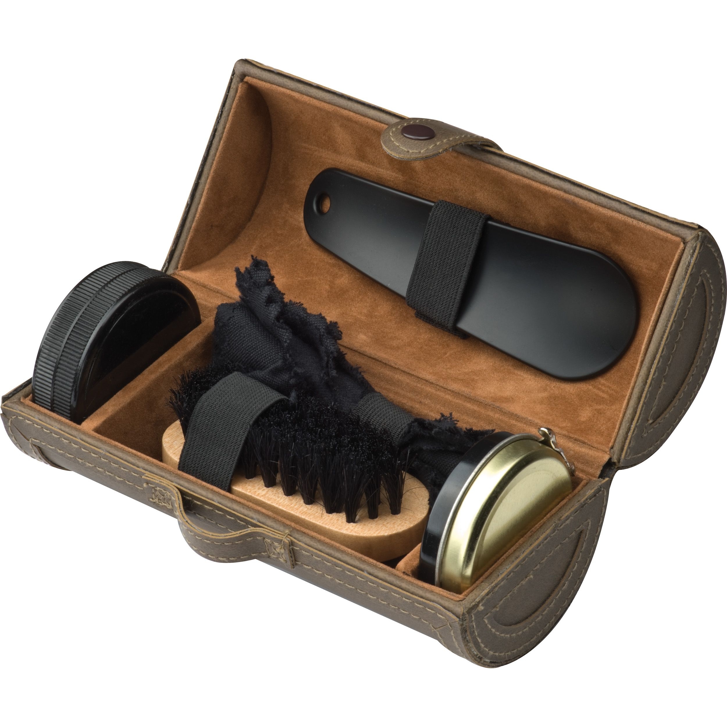 MA63231-01Schuhputzset 6 teilig_ braun