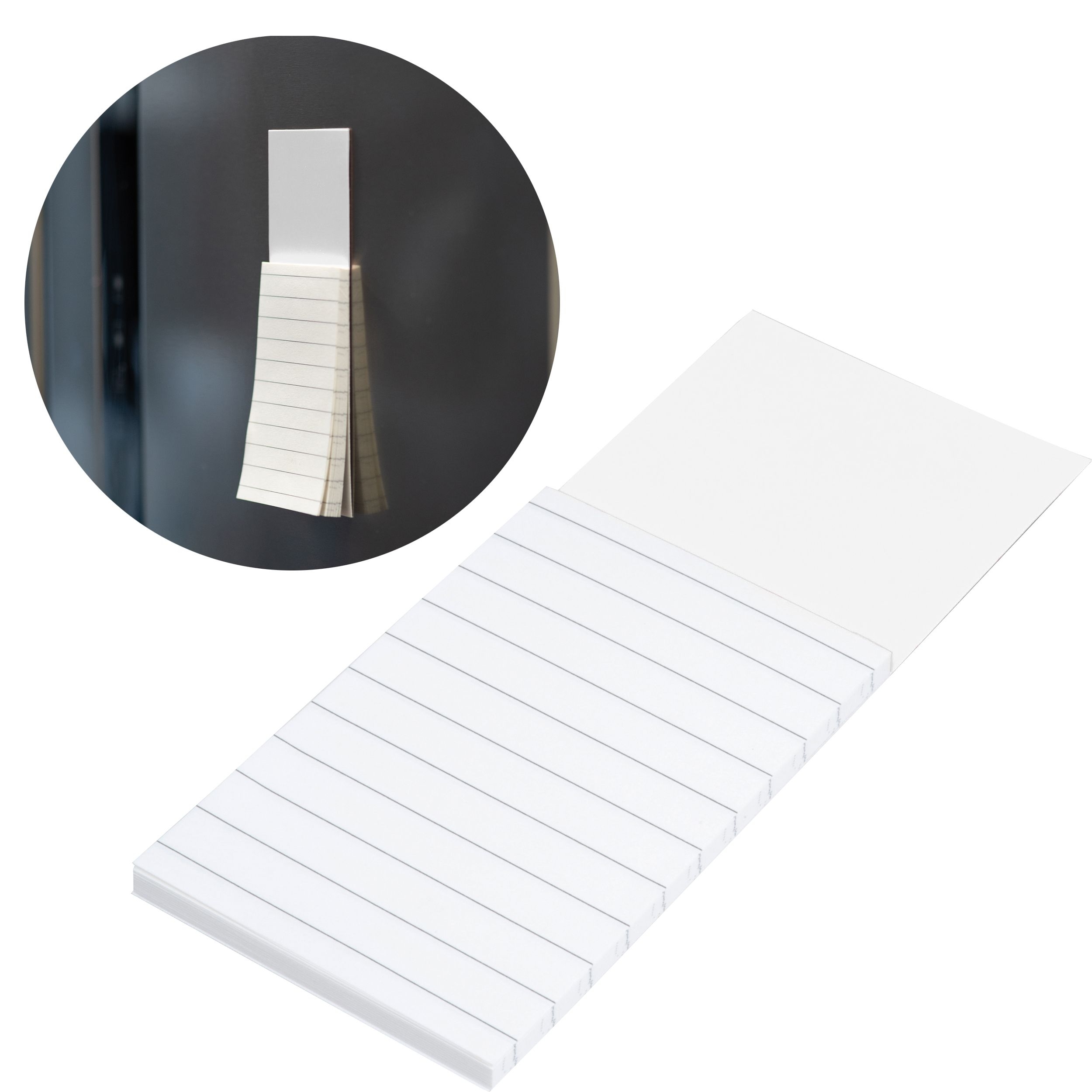 MA24916Kuehlschrank-Magnet mit Notizzetteln HELGE