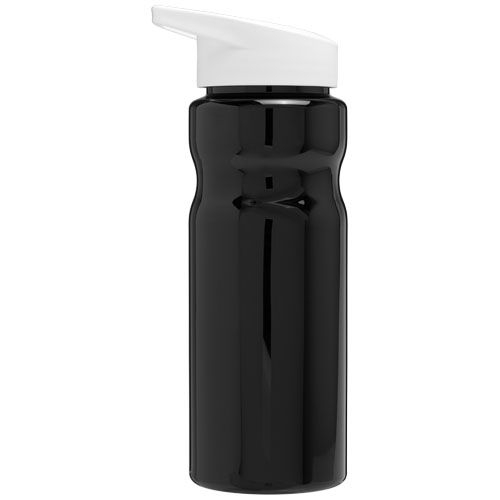 PF210049-9H2O Active® Base 650 ml Sportflasche mit Ausgussdeckel_ schwarz_weiss