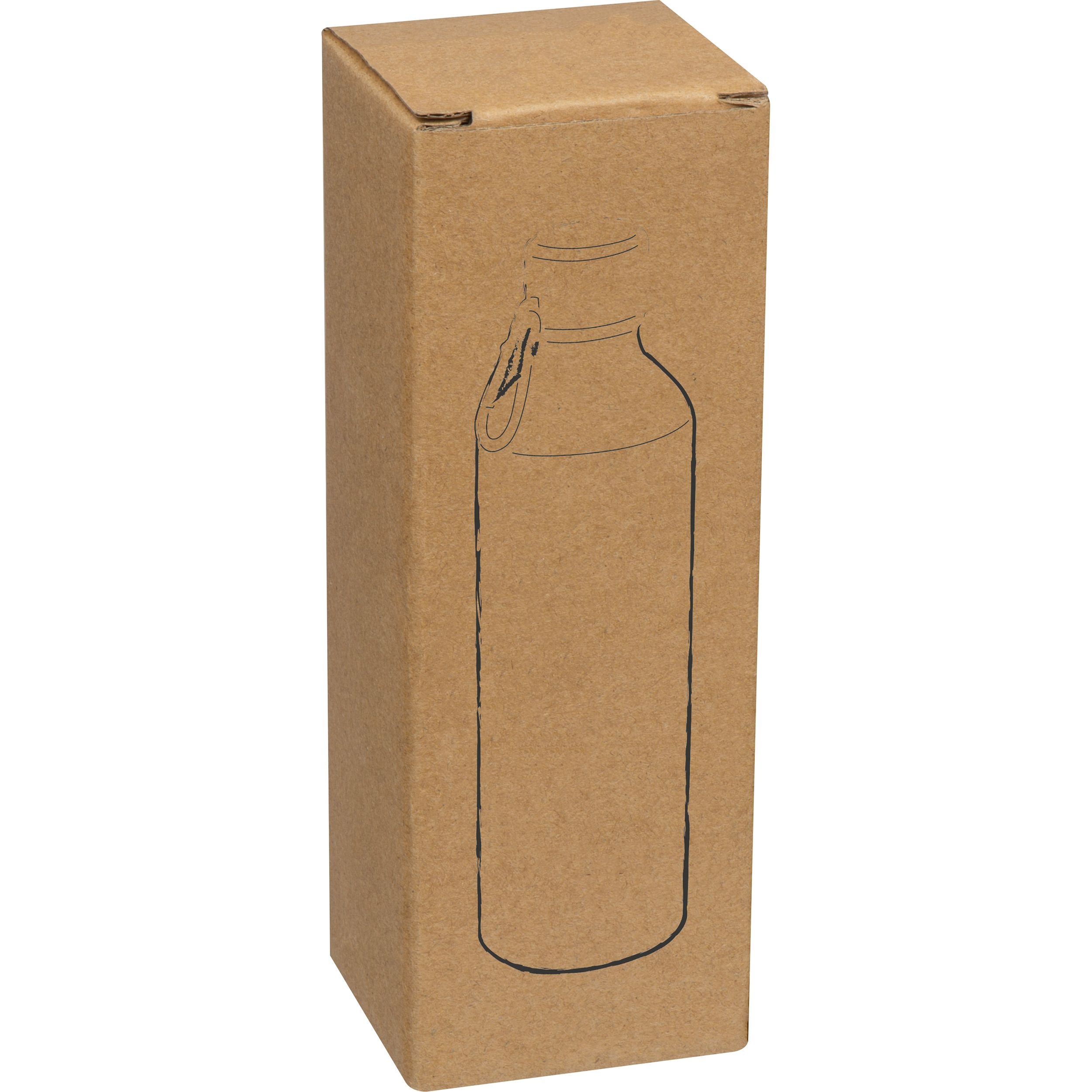 MA83763-07Trinkflasche aus recyceltem Aluminium _ silbergrau