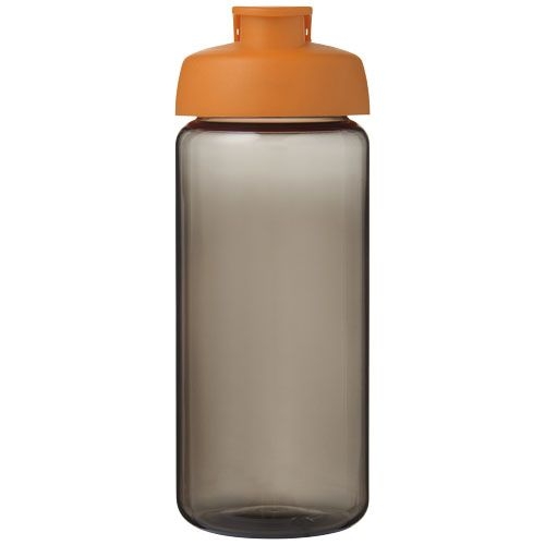 PF210445-2H2O Active® Octave Tritan™ 600-ml-Sportflasche mit Klappdeckel_ kohle_orange
