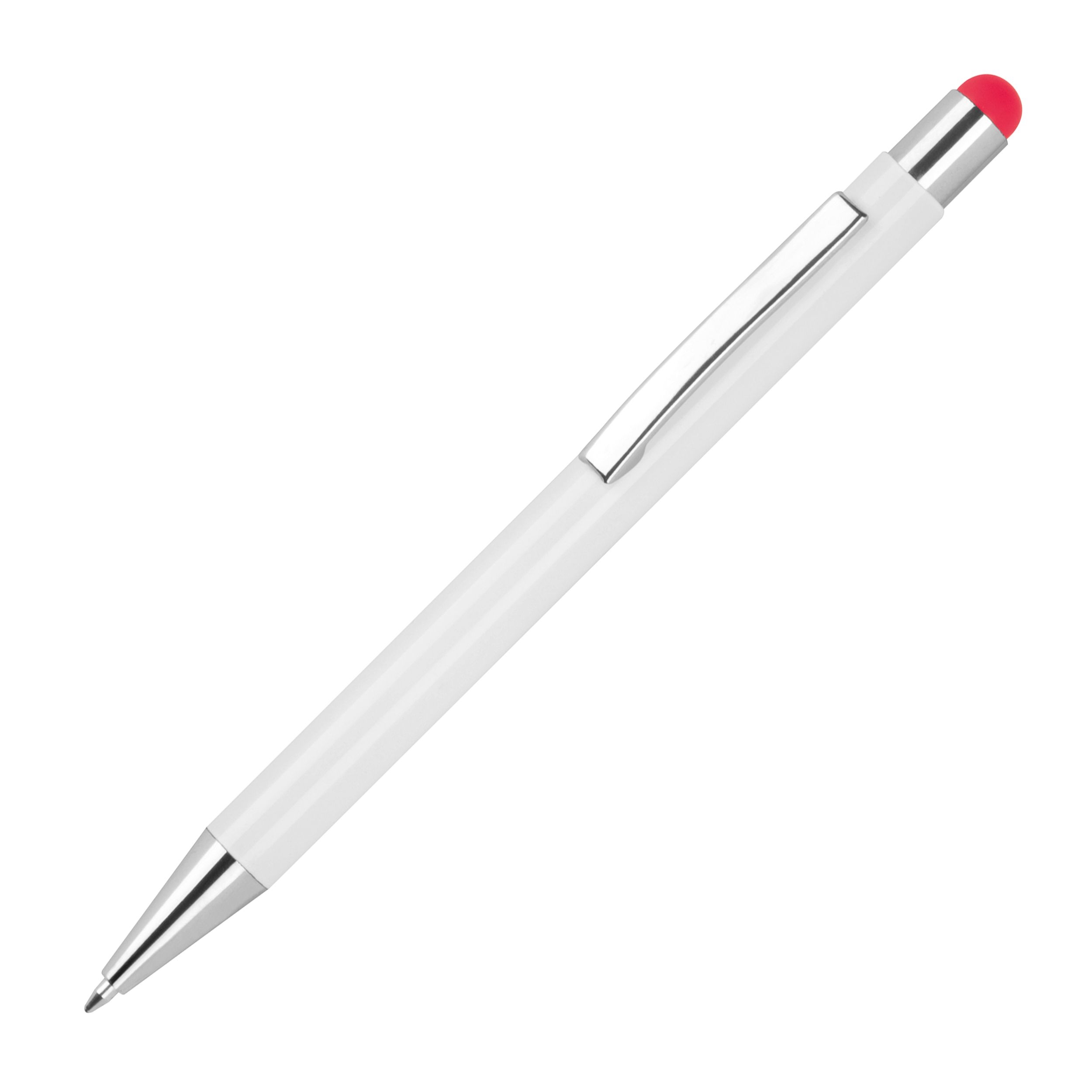 MA13238-05Kugelschreiber aus Aluminium mit gummierter Oberflaeche _ rot MA13238-05Kugelschreiber aus Aluminium mit gummierter Oberflaeche _ rot
