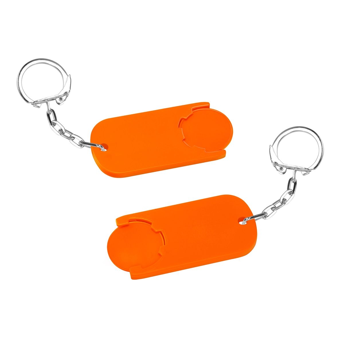 HE7439K-5-5Chiphalter mit 1€-Chip _Alpha_ orange_ orange