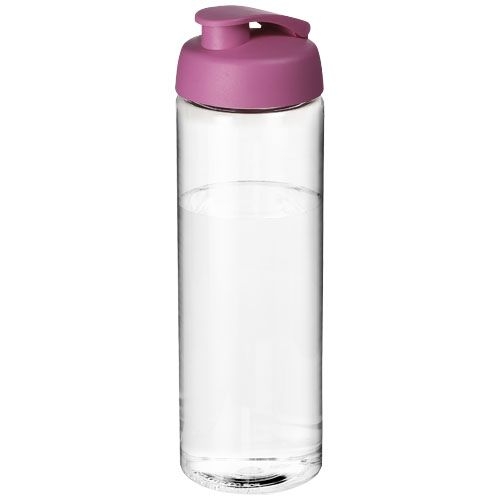 PF210094-9H2O Active® Vibe 850 ml Sportflasche mit Klappdeckel_ transparent_rosa PF210094-9H2O Active® Vibe 850 ml Sportflasche mit Klappdeckel_ transparent_rosa