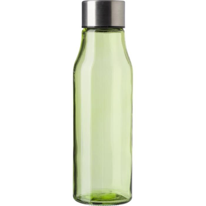 GI736931Trinkflasche aus Glas und rostfreiem Stahl _500 ml_ Andrei