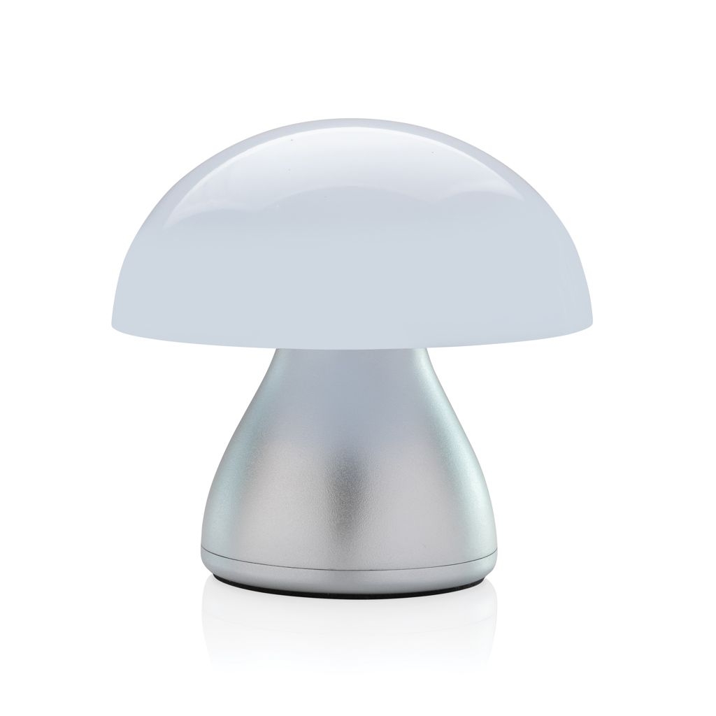 XDP513.74-2Luming wiederaufladbare USB-Tischlampe aus RCS Kunststoff_ grau