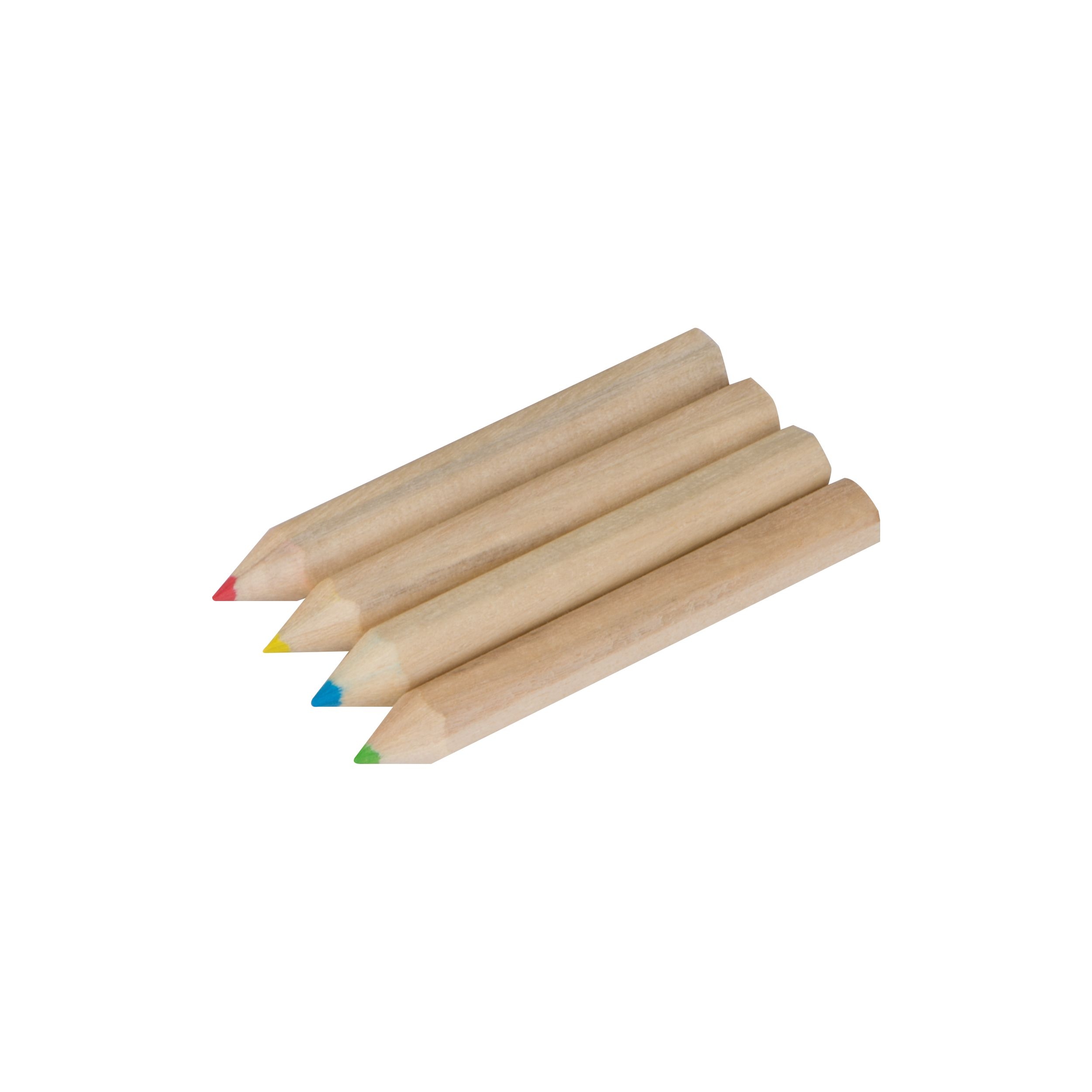 MA11128-01Set bestehend aus 4 Holzbuntstiften_ braun
