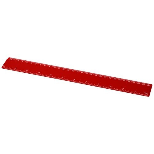 PF210468-3Refari 30 cm Lineal aus recyceltem Kunststoff_ rot PF210468-3Refari 30 cm Lineal aus recyceltem Kunststoff_ rot