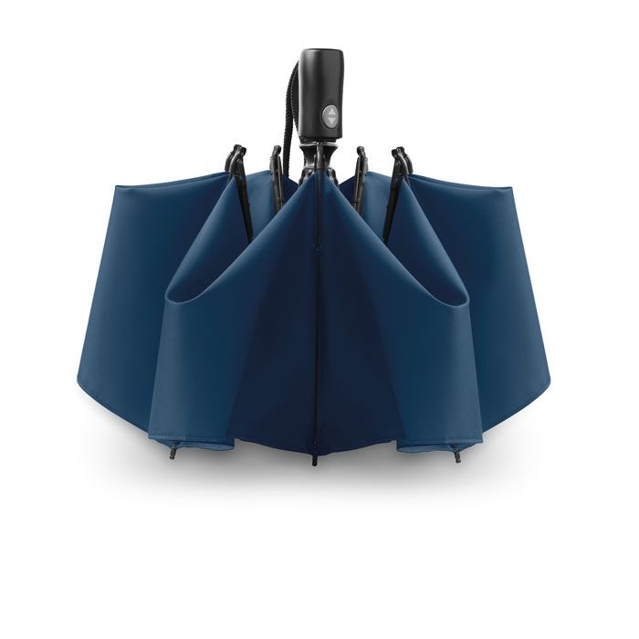 MO9092-04Dundee Foldable Reversibler Regenschirm_ Blau