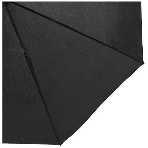PF109016-10Alex 21_5_ Vollautomatik Kompaktregenschirm_ schwarz_silber