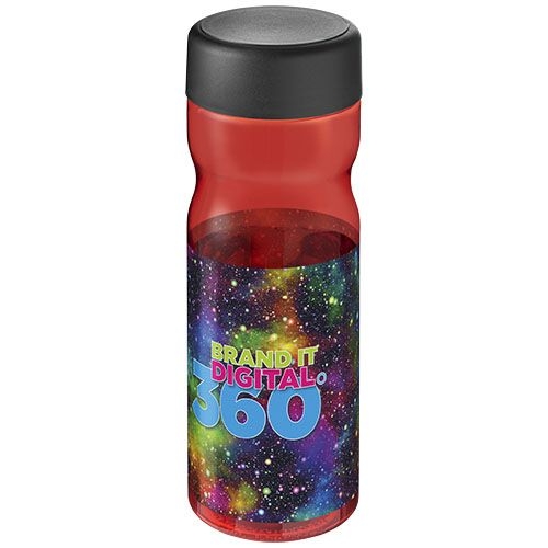 PF210438-4H2O Active® Base Tritan™ 650-ml-Sportflasche mit Drehdeckel_ rot_schwarz