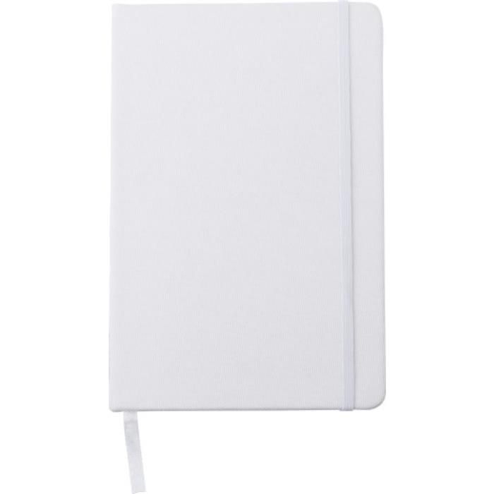 GI671497-02rPET Notizbuch _DIN A5_ Samira_ Weiss