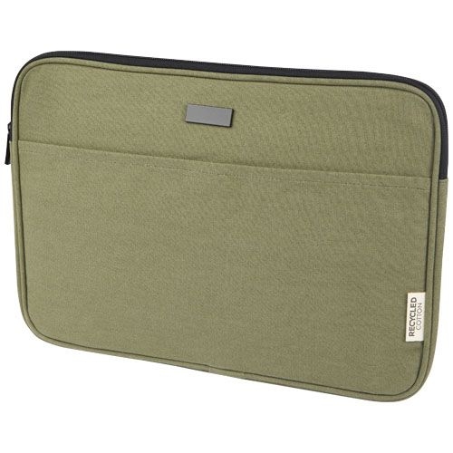 PF120680-2Joey 14_ Laptophuelle aus GRS recyceltem Canvas 2 L_ olive