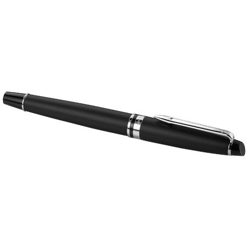 PF106506-2Waterman Expert Tintenroller _schwarze Mine_ schwarz_ silber