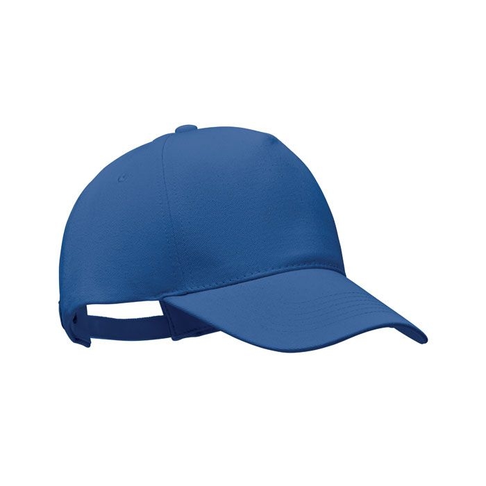 MO6432-04Bicca Cap Baseballkappe Organic Cotton_ blau