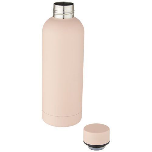 PF100712-2Spring 500 ml Kupfer-Vakuum Isolierflasche_ Pale blush pink