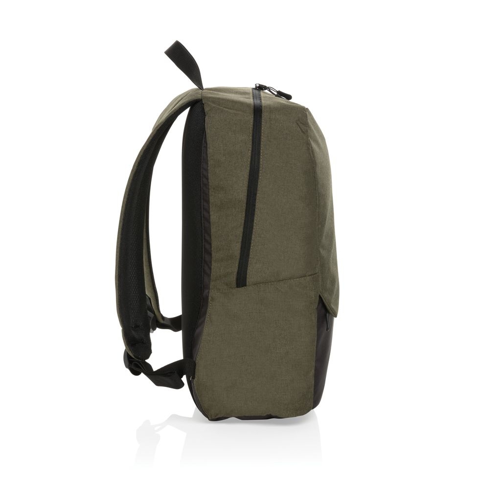 XDP763.25-7Kazu AWARE™ 15_6_ RPET Laptop-Rucksack_ gruen