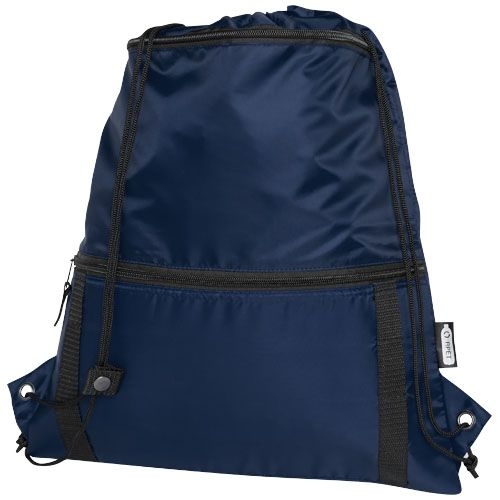 Adventure recycelte isolierter Sportbeutel 9L, navy