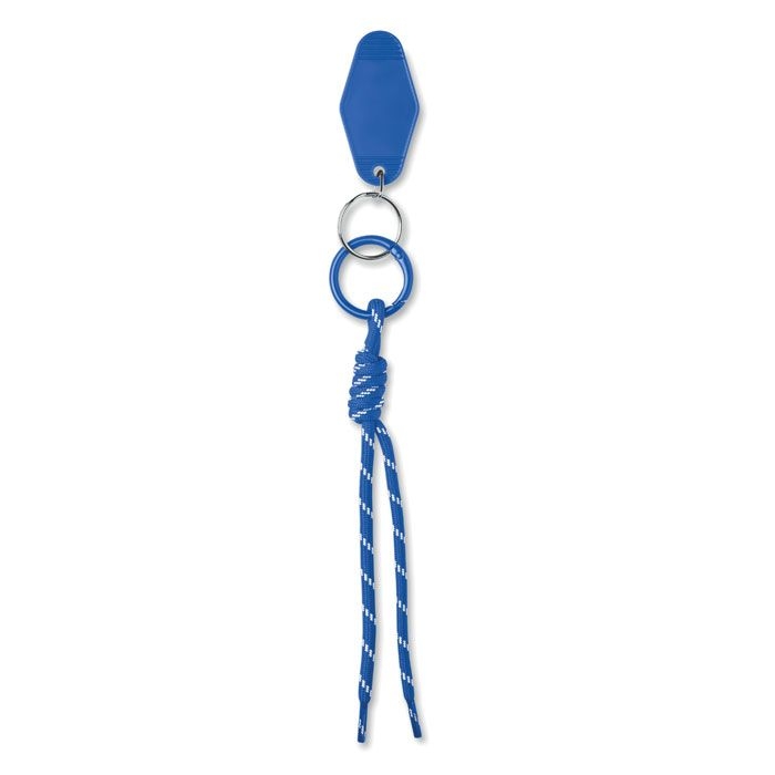 MO3167-37Keybraid Schluesselring mit Schnur_ koenigsblau
