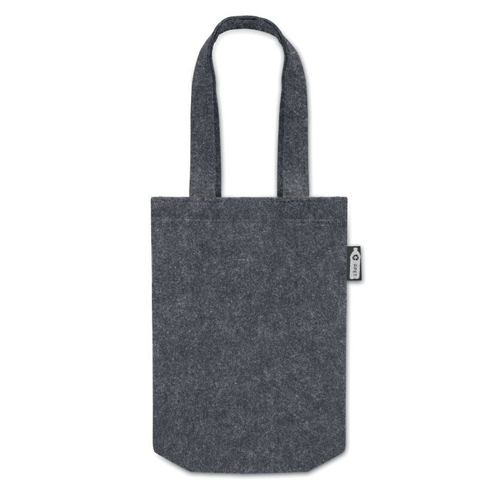 MO2408-15Feltote Kleine Tasche RPET-Filz_ steingrau