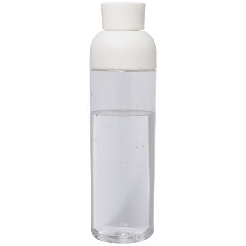 PF100803-1Illuminate 600 ml RPET-Wasserflasche_ weiss