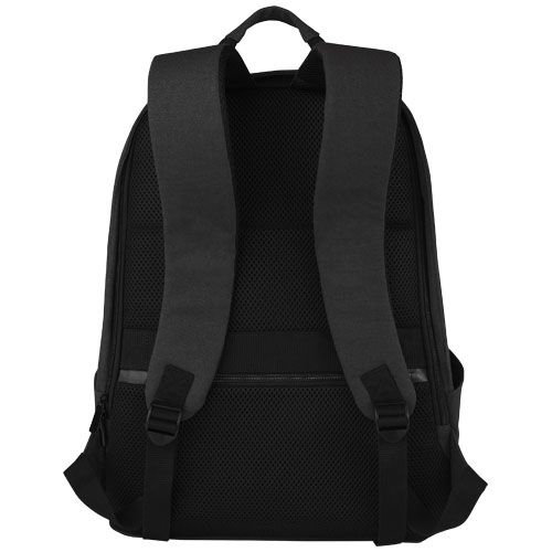 PF120677-4Joey 15_6 Zoll Anti-Diebstahl Laptop Rucksack 18 L aus GRS-recyceltem Canvas_ schwarz
