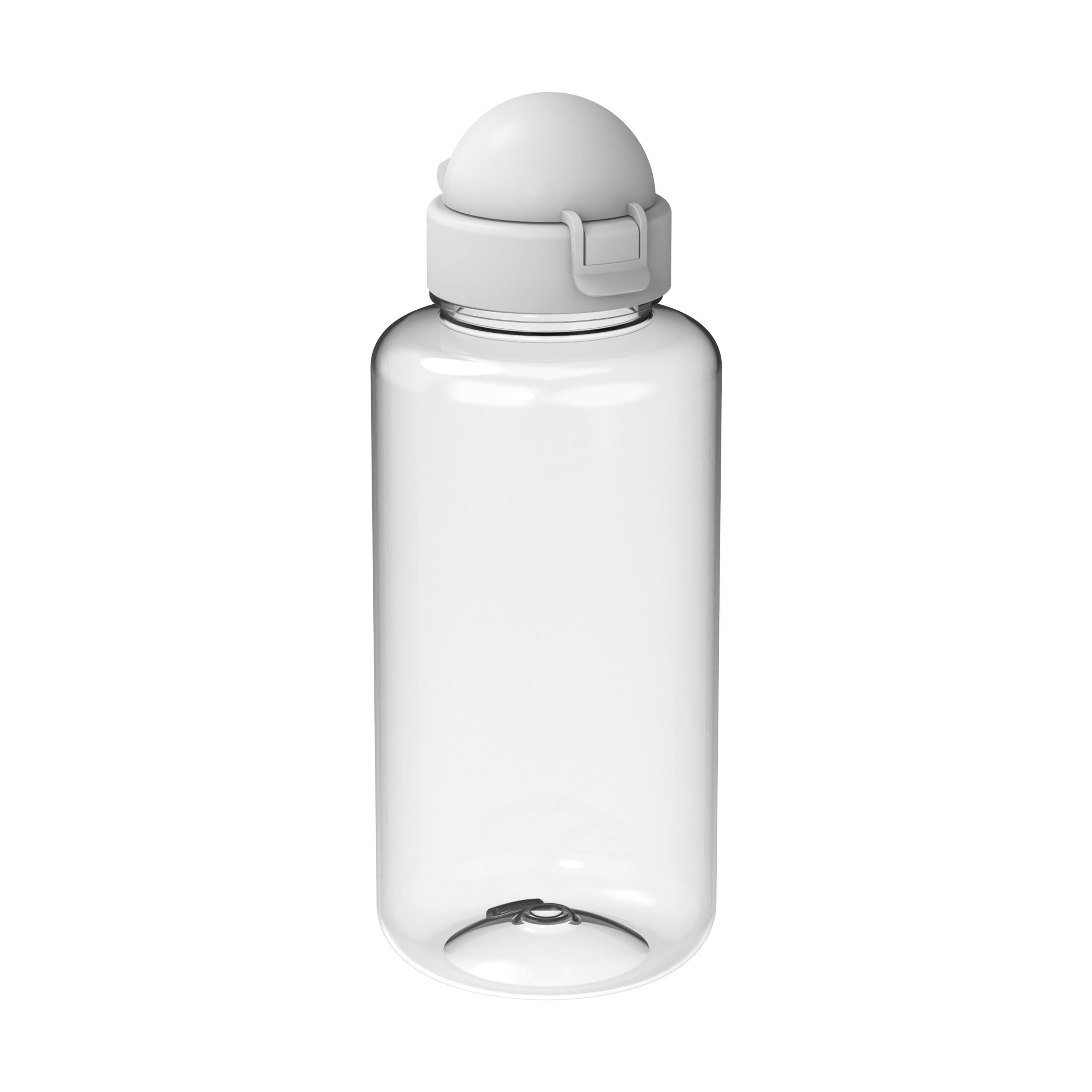 EL02154-1Trinkflasche _Junior_ 700 ml_ transparent_ weiss