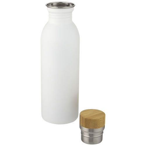PF100677-1Kalix 650 ml Sportflasche aus Edelstahl_ weiss