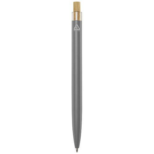Nooshin Kugelschreiber aus recyceltem Aluminium, grau