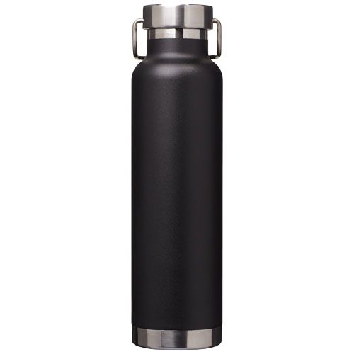 PF100488-1Thor 650 ml Kupfer-Vakuum Isoliersportflasche_ schwarz