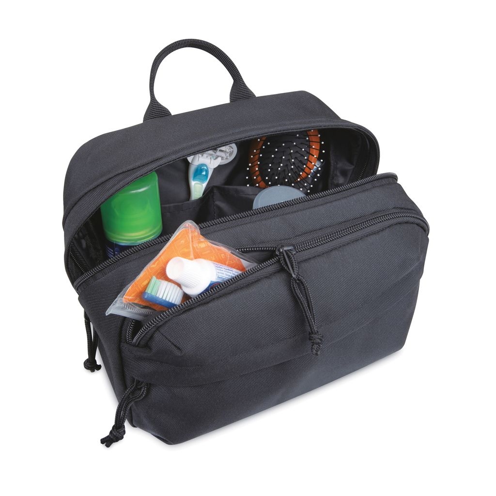 XD101037-001Renew AWARE™ rPET Kosmetiktasche_ schwarz