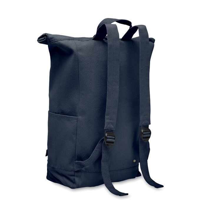 MO2552-85Kamet Rolltop-Rucksack 390 g_m²_ marineblau
