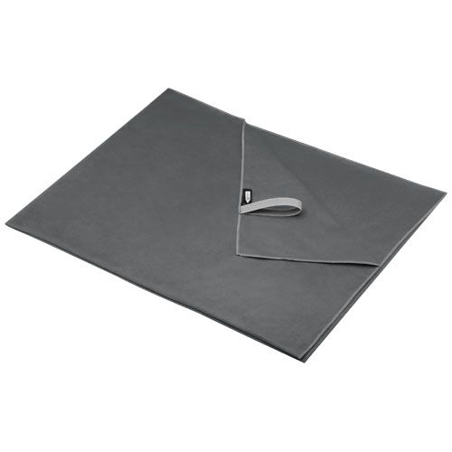 Pieter ultraleichtes und schnell trocknendes GRS Handtuch 100 × 180 cm, grau