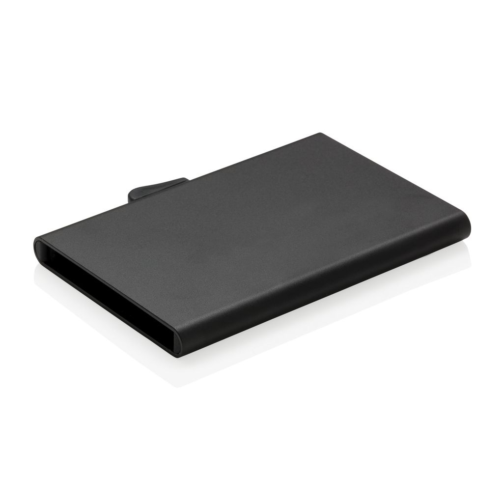 XDP820.49-1C-Secure Aluminium RFID Kartenhalter_ schwarz