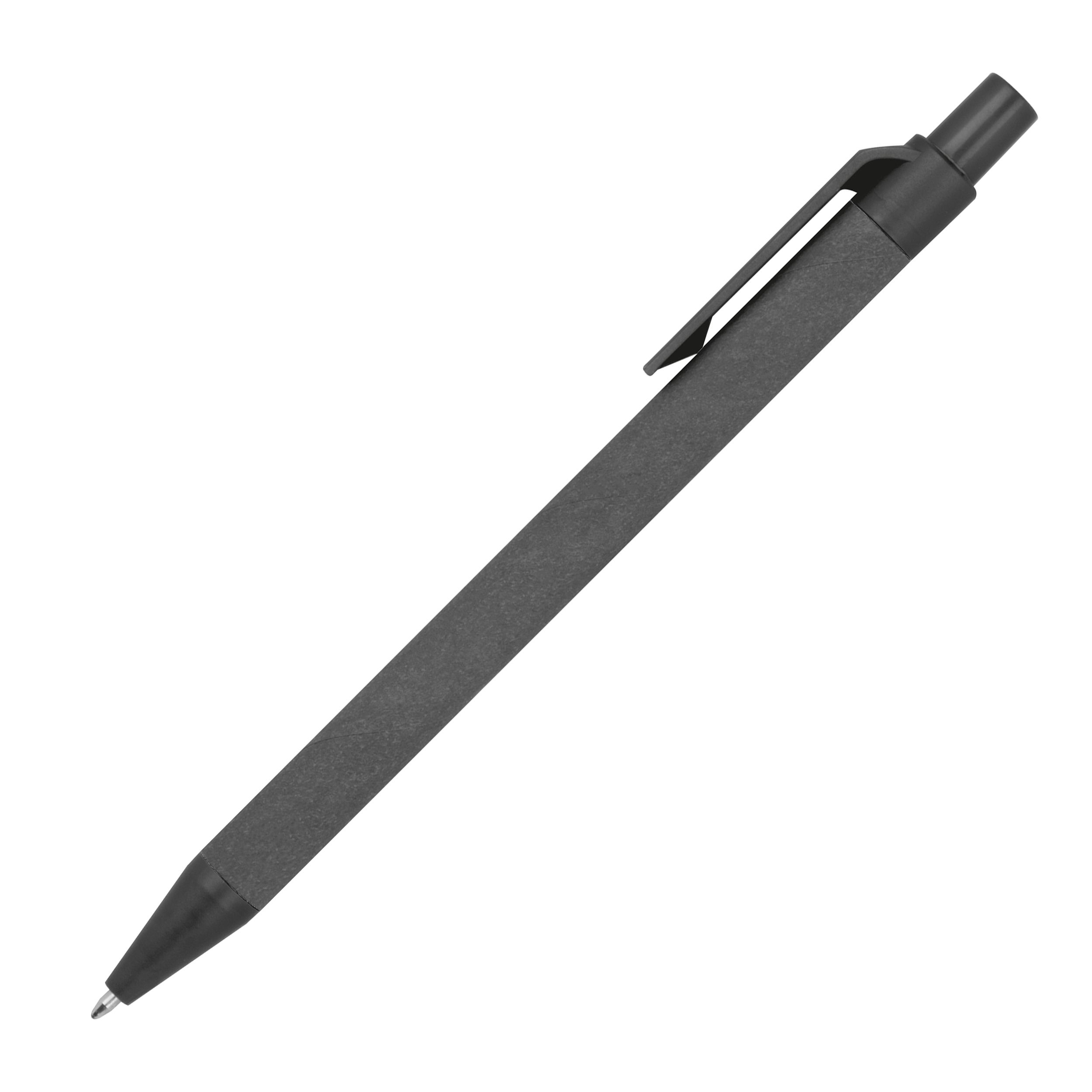 MA12565-03Kugelschreiber aus Papier und Mais_ schwarz
