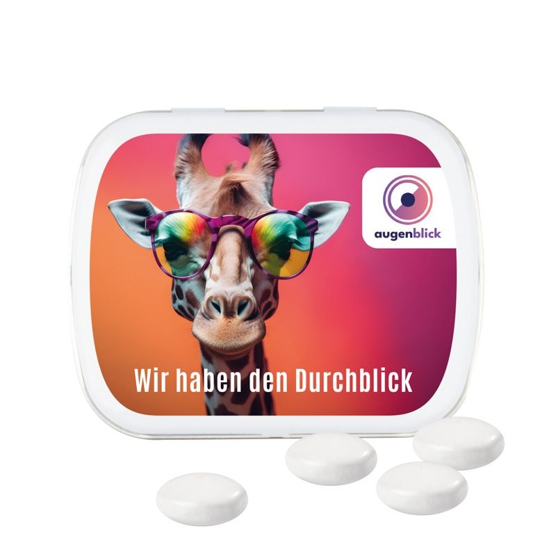 JG10107-2Klappdose aus Metall_ Mentos Kaudragees Mint_ weiss