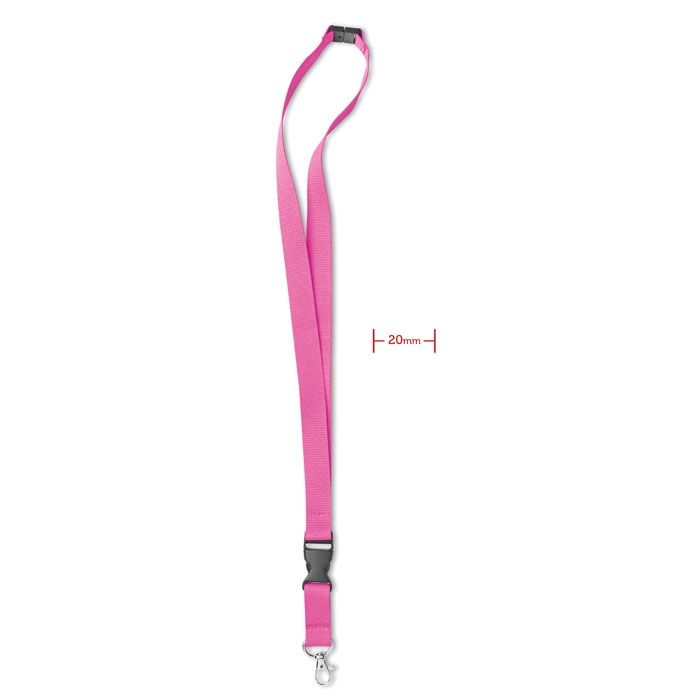 MO8595-38Lany Lanyard mit Karabiner 20mm_ Fuchsie MO8595-38Lany Lanyard mit Karabiner 20mm_ Fuchsie