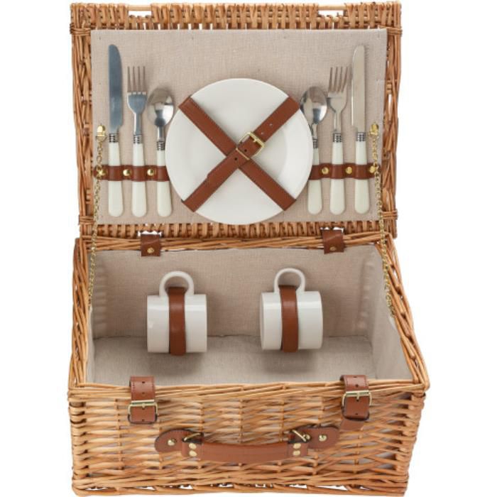 GI5794-11Picknickkorb fuer 2 Personen Effie_ Braun