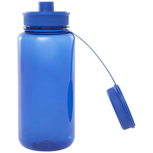 PF100837-4Ryder 900 ml RCS-zertifizierte RPET-Sportflasche mit Multifunktionsdeckel _ royalblau