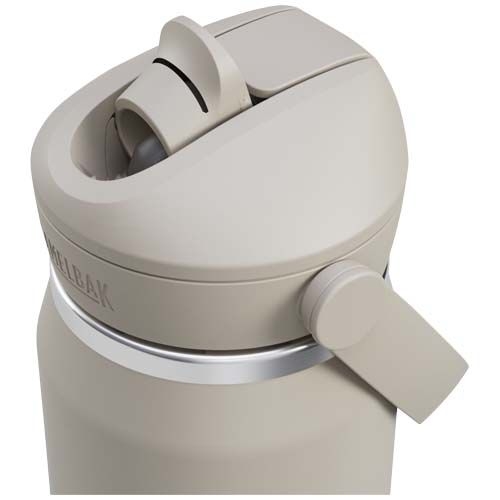 PF100888-2Camelbak® Thrive Flip VSS 740 ml Edelstahl Trinkflasche mit Flip Strohhalm_ hellgrau