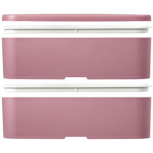 PF210182-2MIYO Renew 700_700 ml Doppel-Lunchbox_ rosa_rosa_weiss
