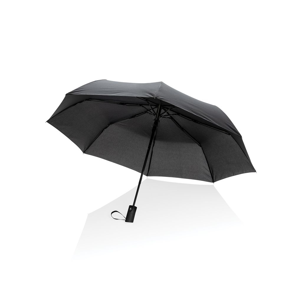 XDP850.59-121_ Impact AWARE™ RPET 190T Mini-Schirm automatic open_ schwarz