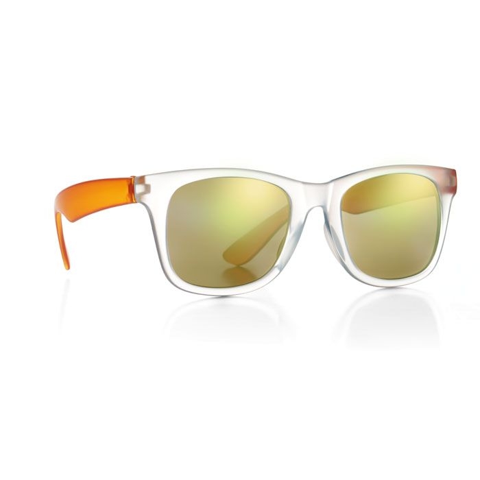MO8652-10America Touch Verspiegelte Sonnenbrille_ Orange