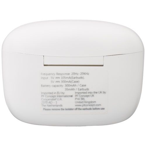 PF124290-1Essos 2.0 True Wireless Auto-Pair-Ohrhoerer mit Etui_ weiss