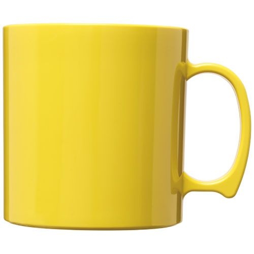 PF210014-6Standard 300 ml Kunststoffbecher_ gelb