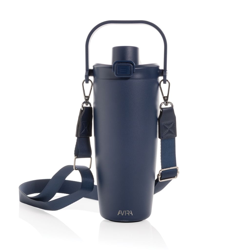 XDP438_11-25Avira Ayala Crossbody Duosip Becher aus RCS rec. Stahl_ navy blau