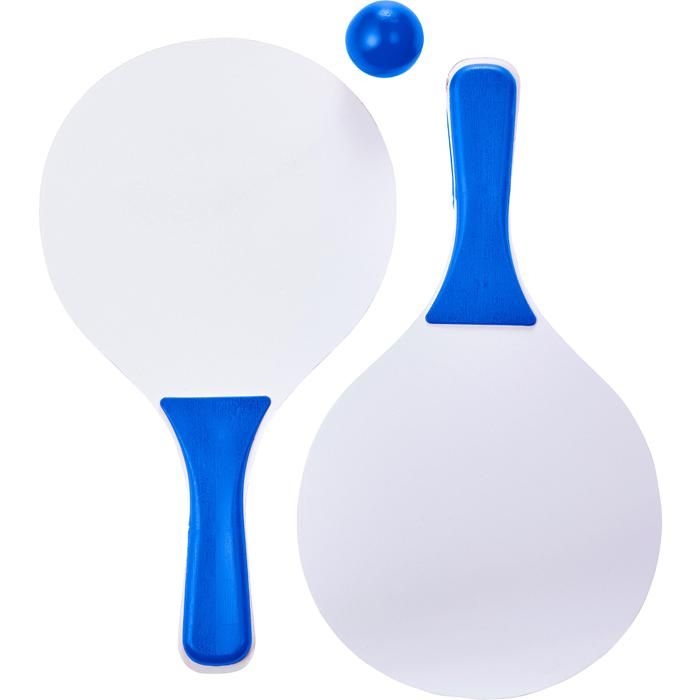 GI6985-05Beachball Tennisspiel aus Holz Eliza_ blau